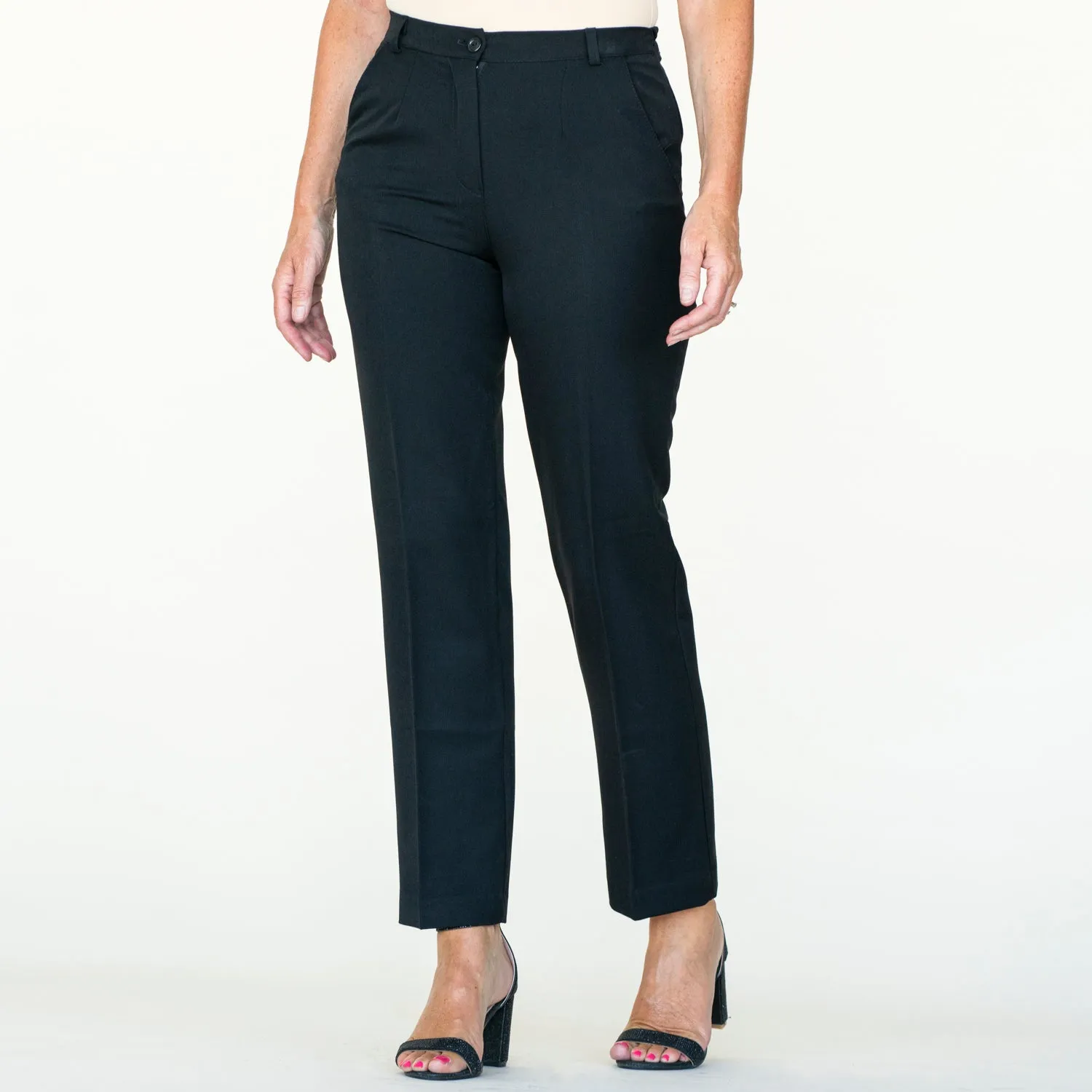 27 Full Back Elastic Pant - Black