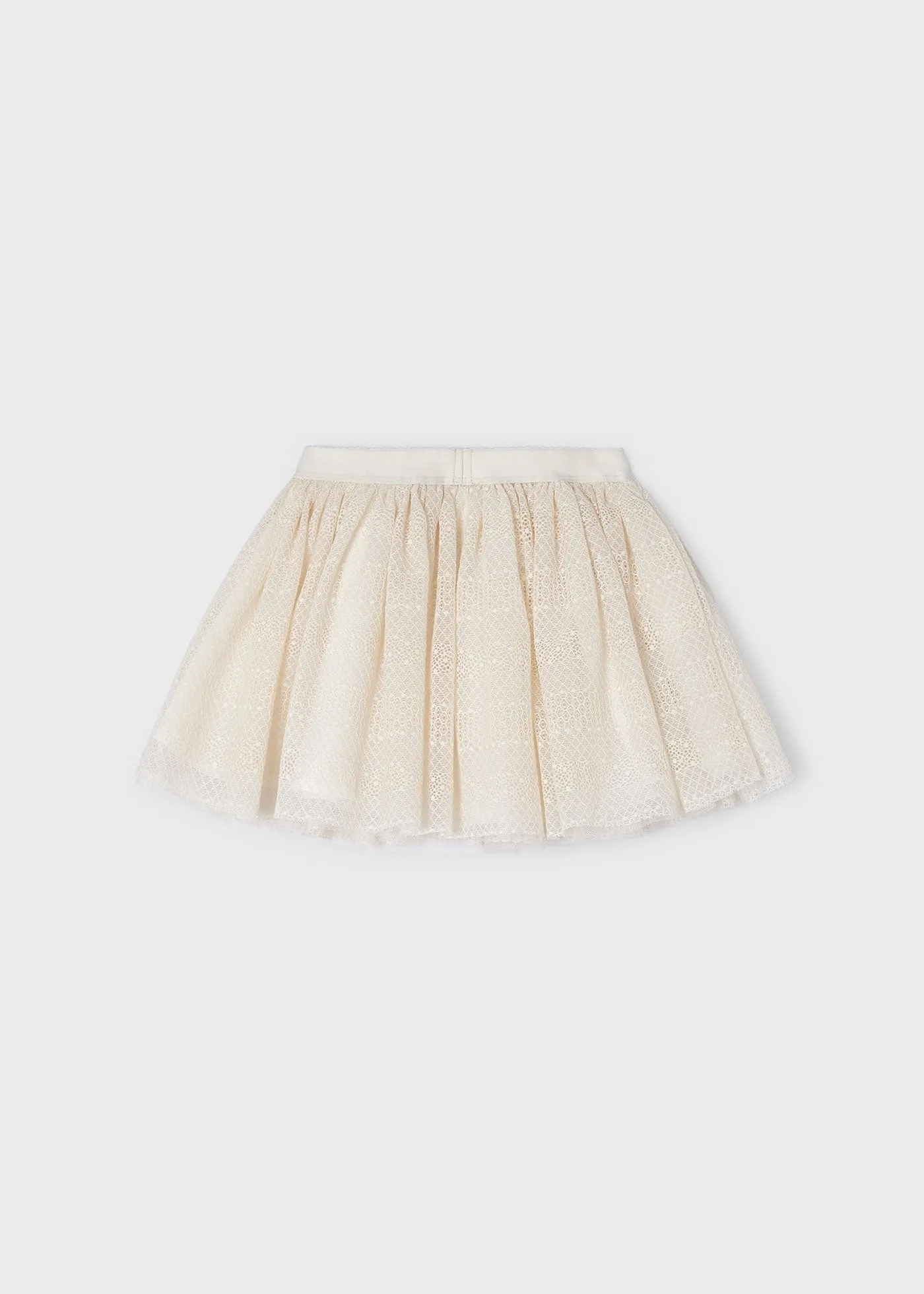 3901 - Tulle skirt for girl - Almond