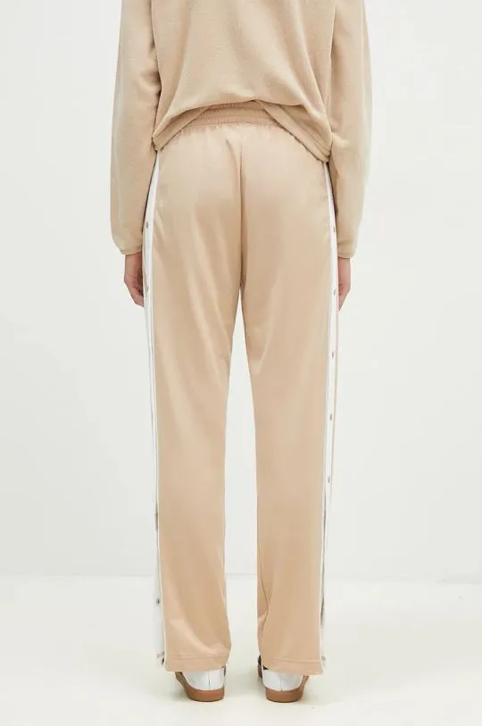 adidas Originals trousers Adicolor women's beige color IY2130