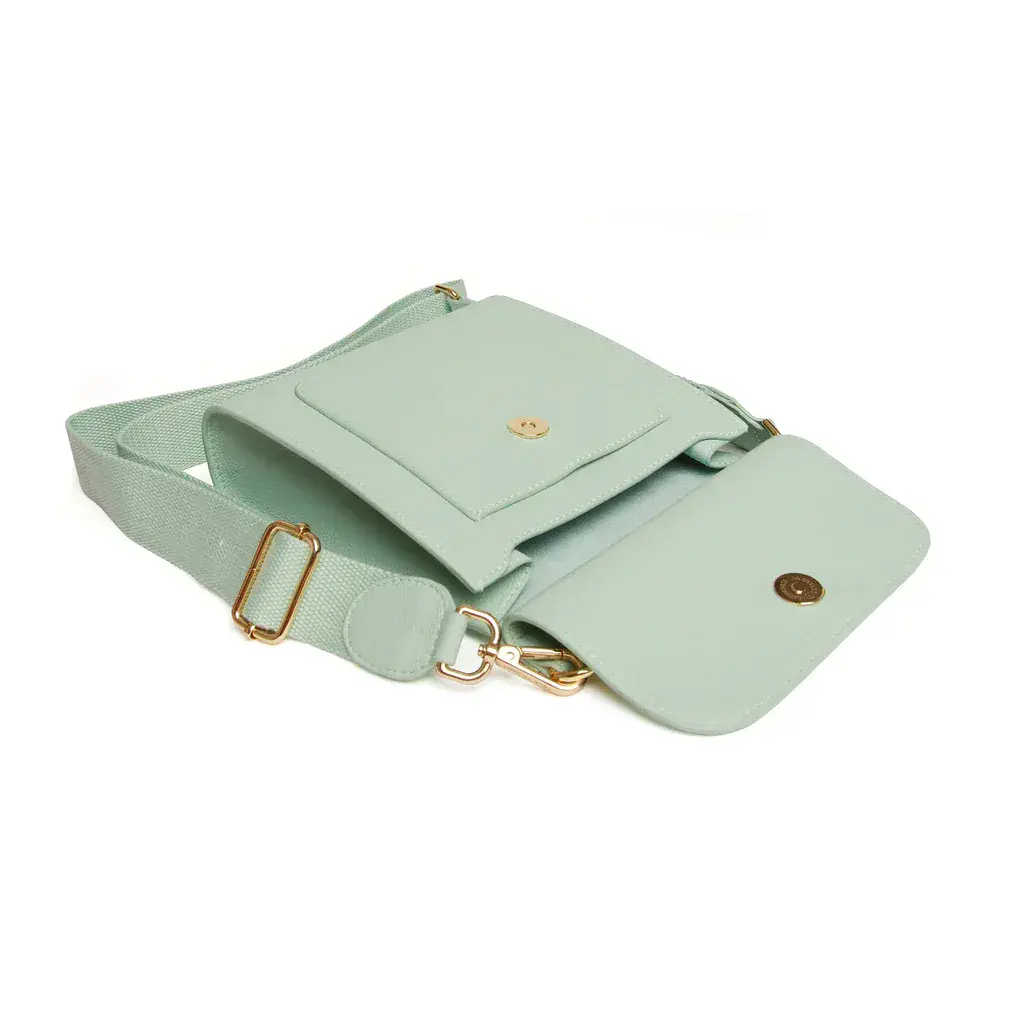 Alice Wheeler Bloomsbury CBB Crossbody Bag -  Pastel Mint