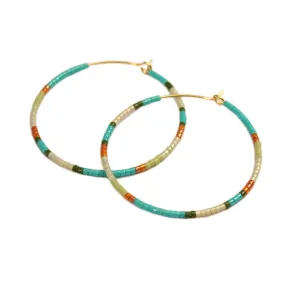 Ana Hoops / LG - Turquoise