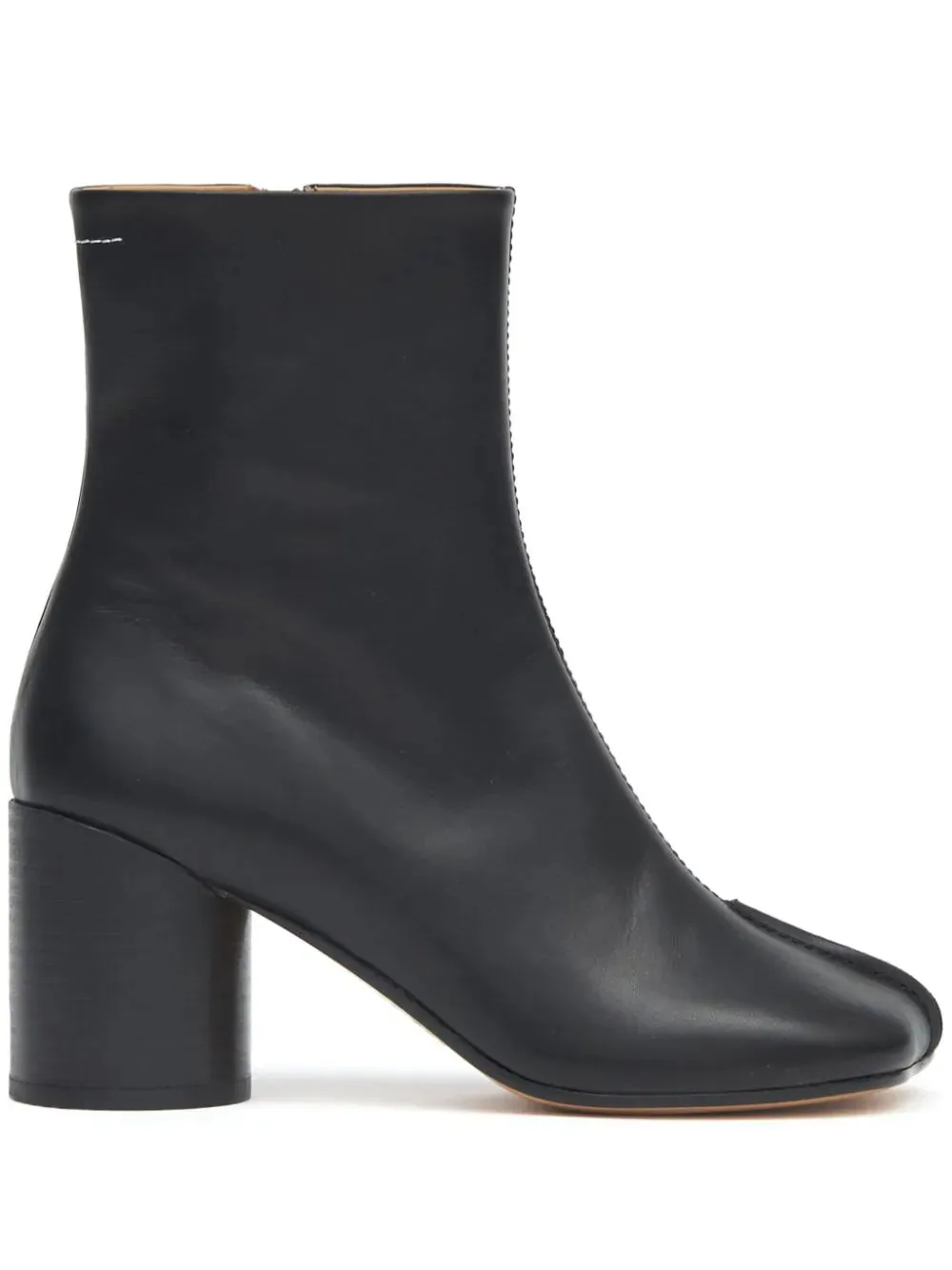 Ankle boots with stitching detail