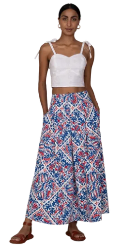 Banjanan Ophelia Skirt, Nautical