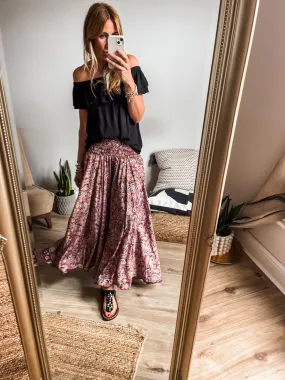 Boho Print Palazzo Pants