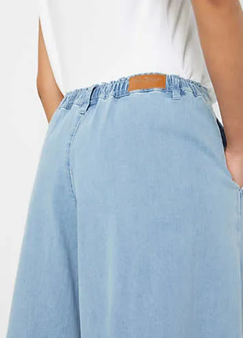 bonprix Pull-On Denim Culottes | Grattan