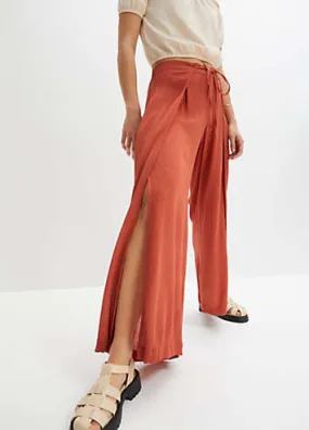 bonprix Slit Palazzo Pants | Grattan