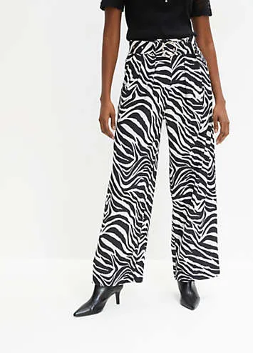 bonprix Zebra Stripe Culottes | Grattan