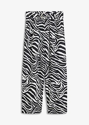 bonprix Zebra Stripe Culottes | Grattan