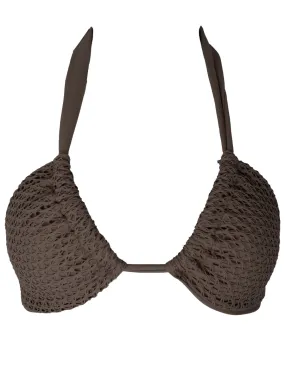 Bora Top - Mesh Brown