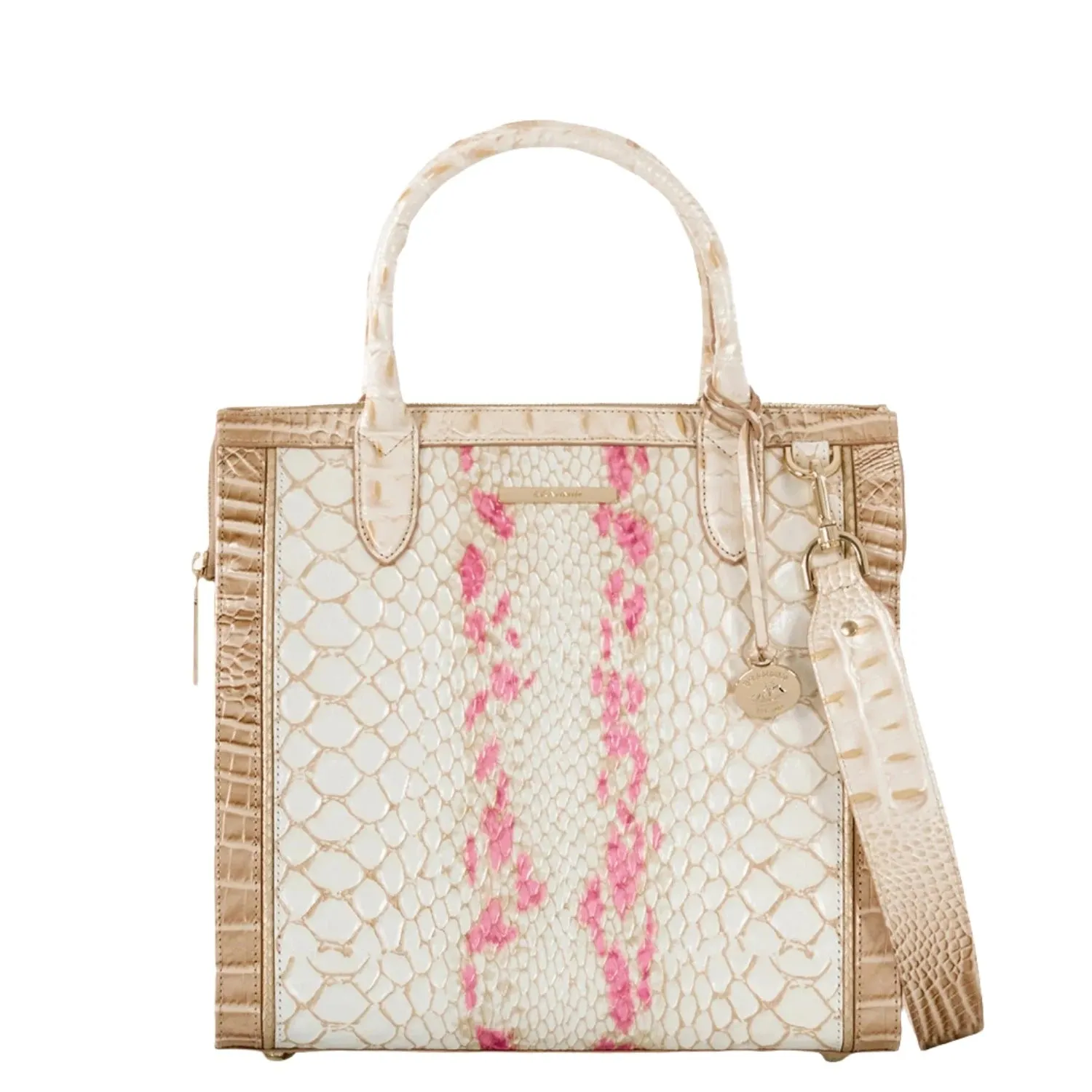 BRAHMIN Caroline Satchel Handbag