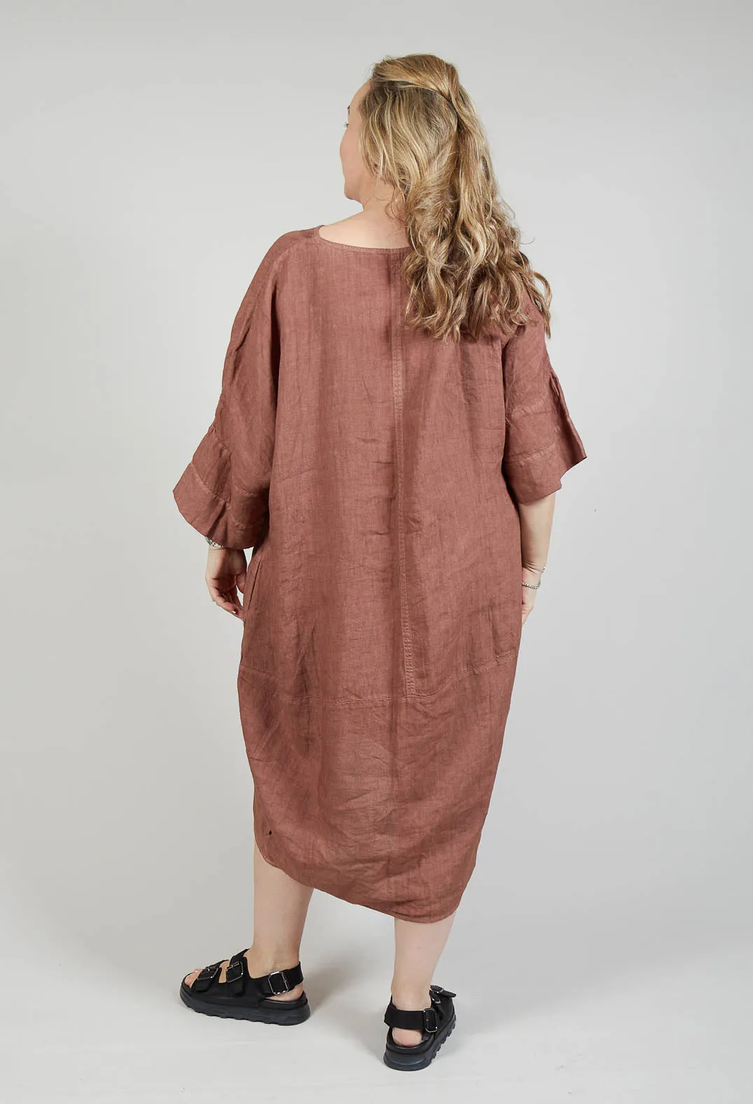 Bula Dress in Pecan