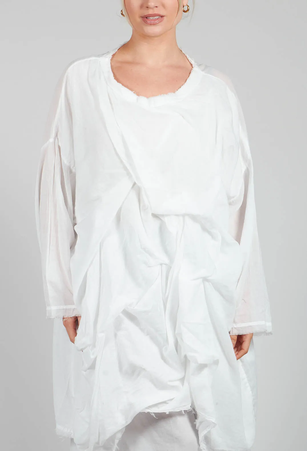 Calle Tunic in Off White