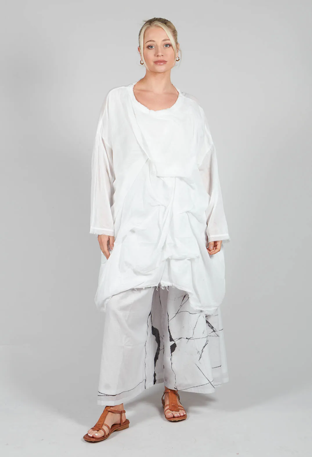 Calle Tunic in Off White