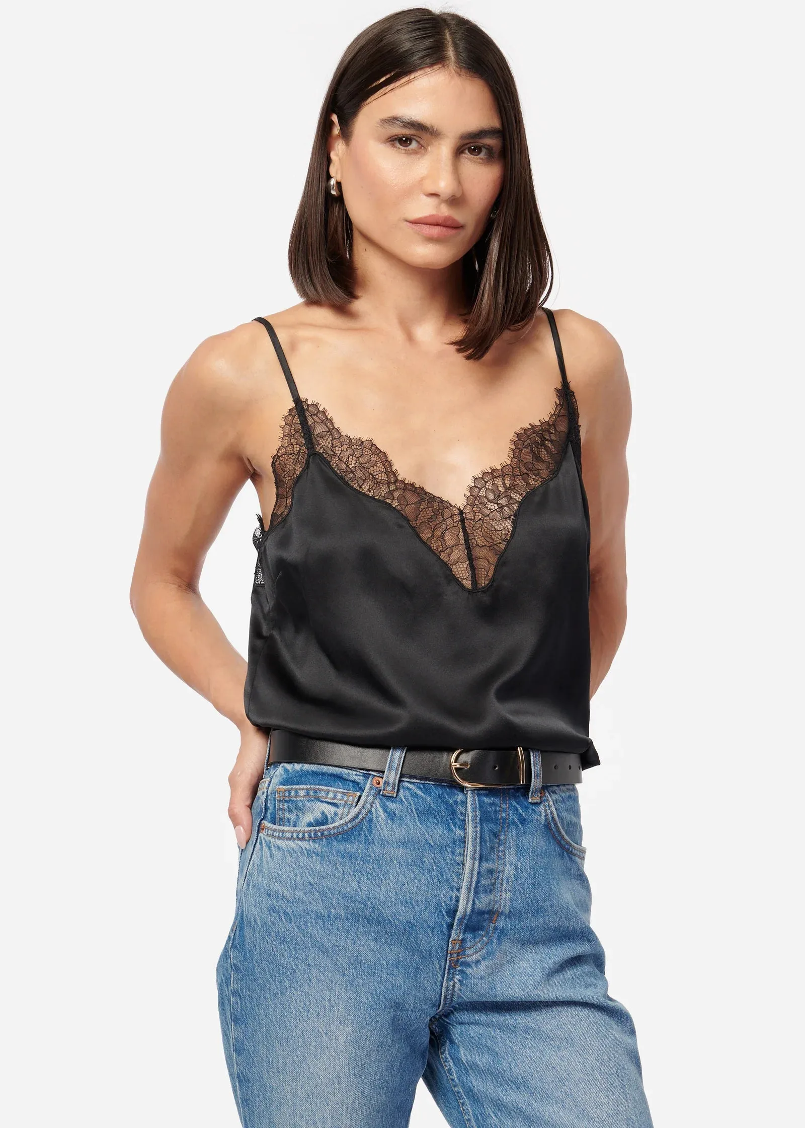 CAMI NYC DAISY CAMI BLACK