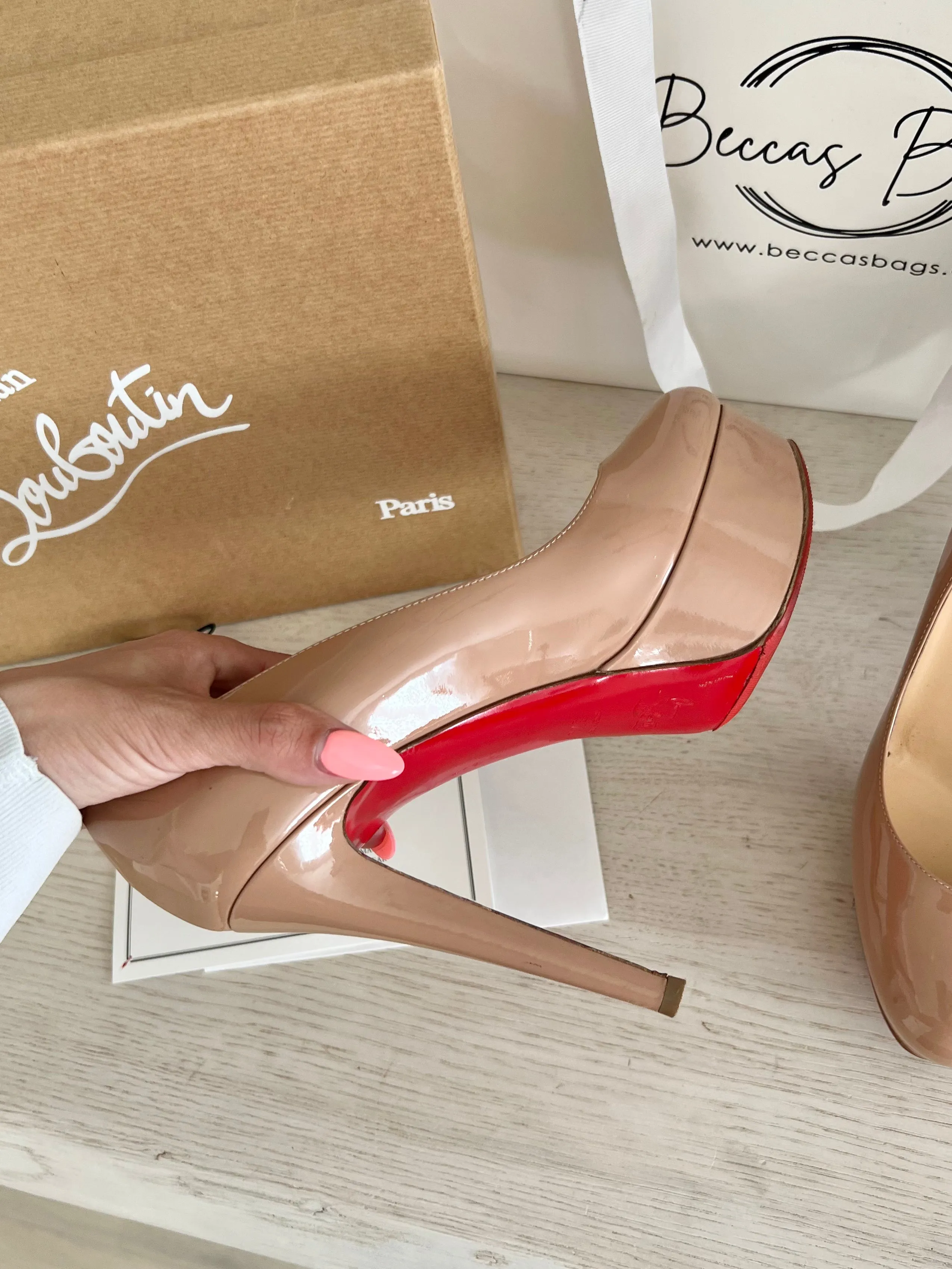 Christian Louboutin Bianca 120 Heels