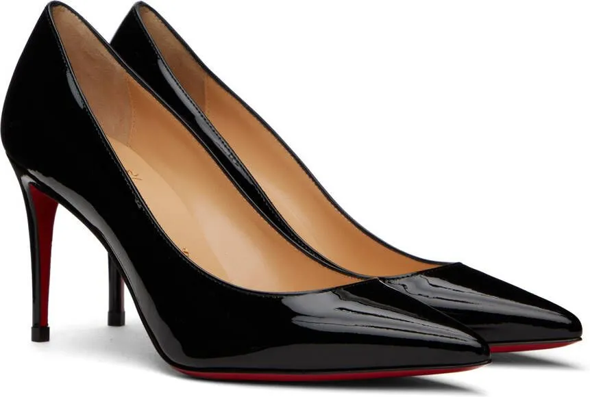 Christian Louboutin Black Kate 85 Heels