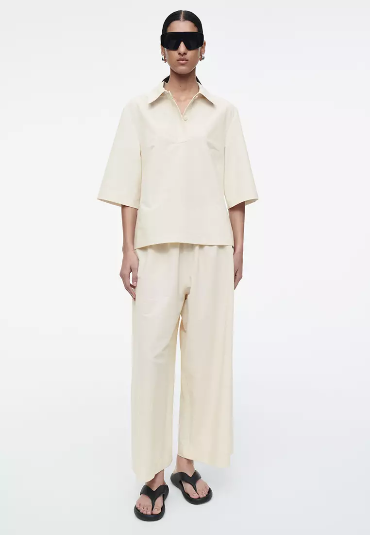 COS Elasticated Cotton Culottes