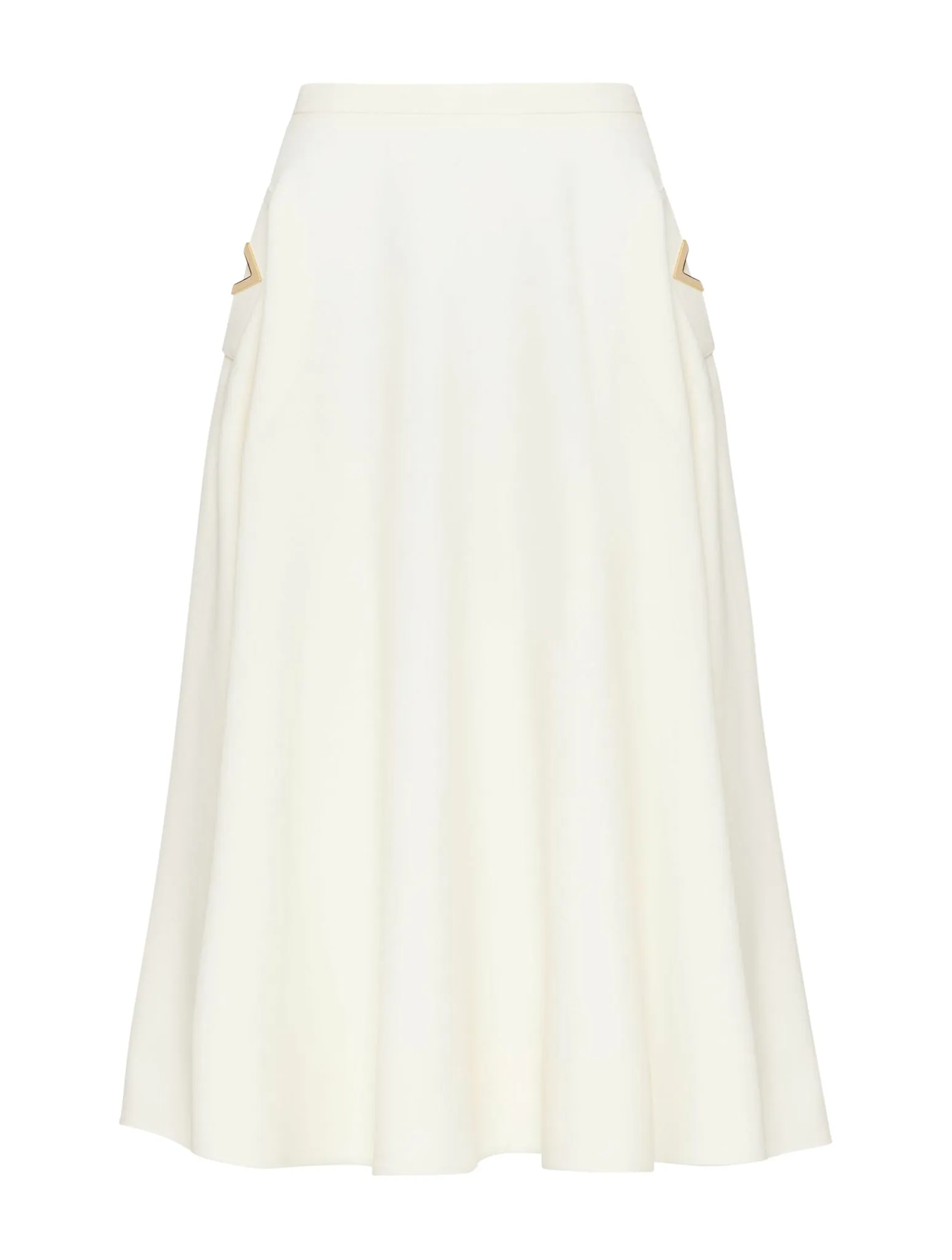 CREPE COUTURE MIDI SKIRT