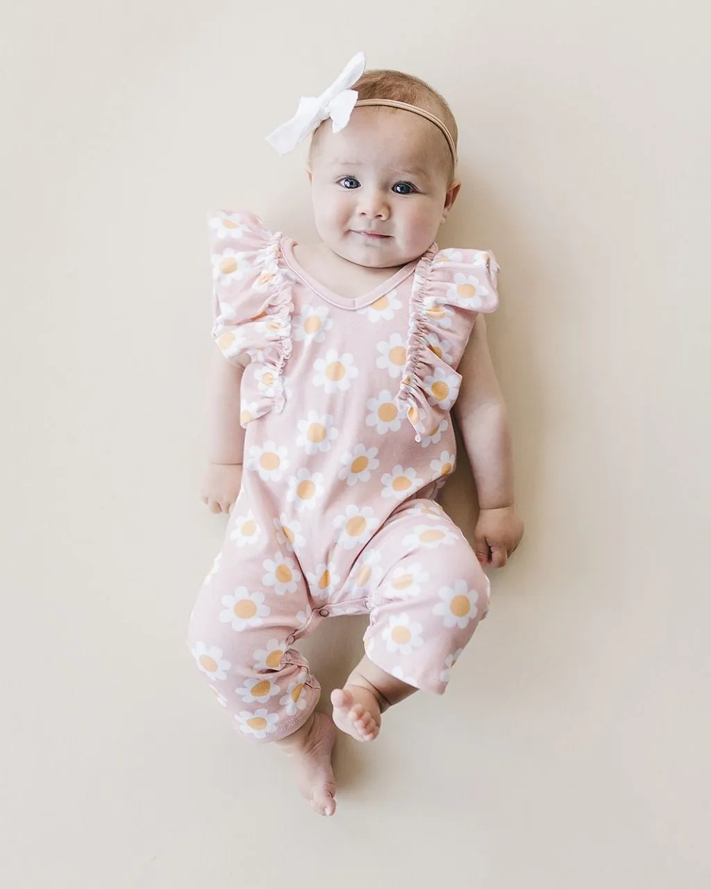 Daisy Flutter Jumpsuit | Pink