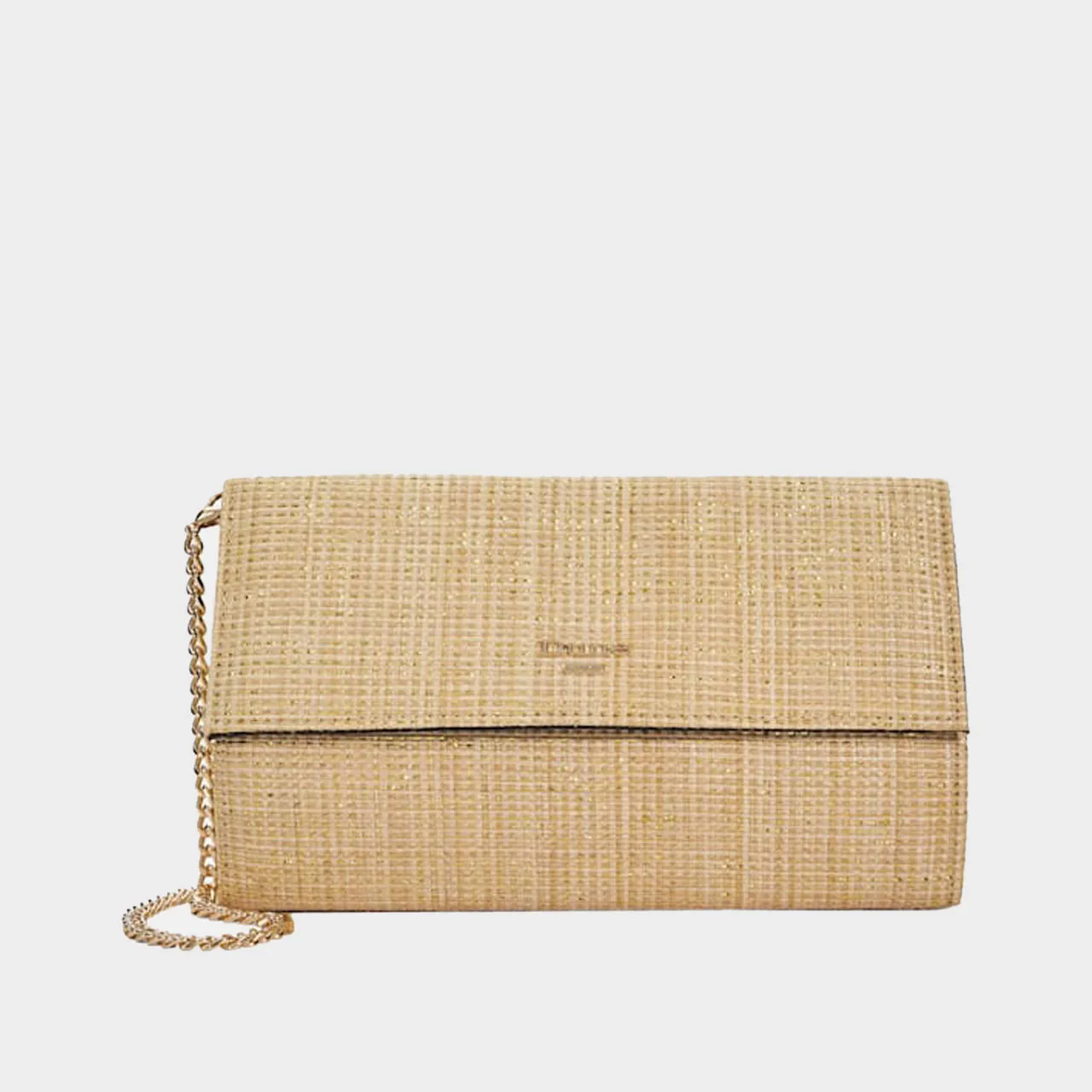 DUNE LONDON Ballads Clutch Bag - Gold