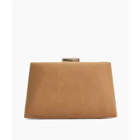 DUNE LONDON Bellaria Clutch Bag - Camel