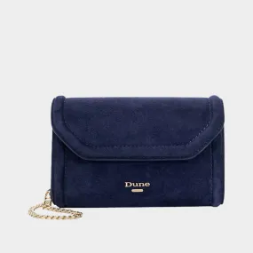 DUNE LONDON Bellini Clutch Bag - Navy