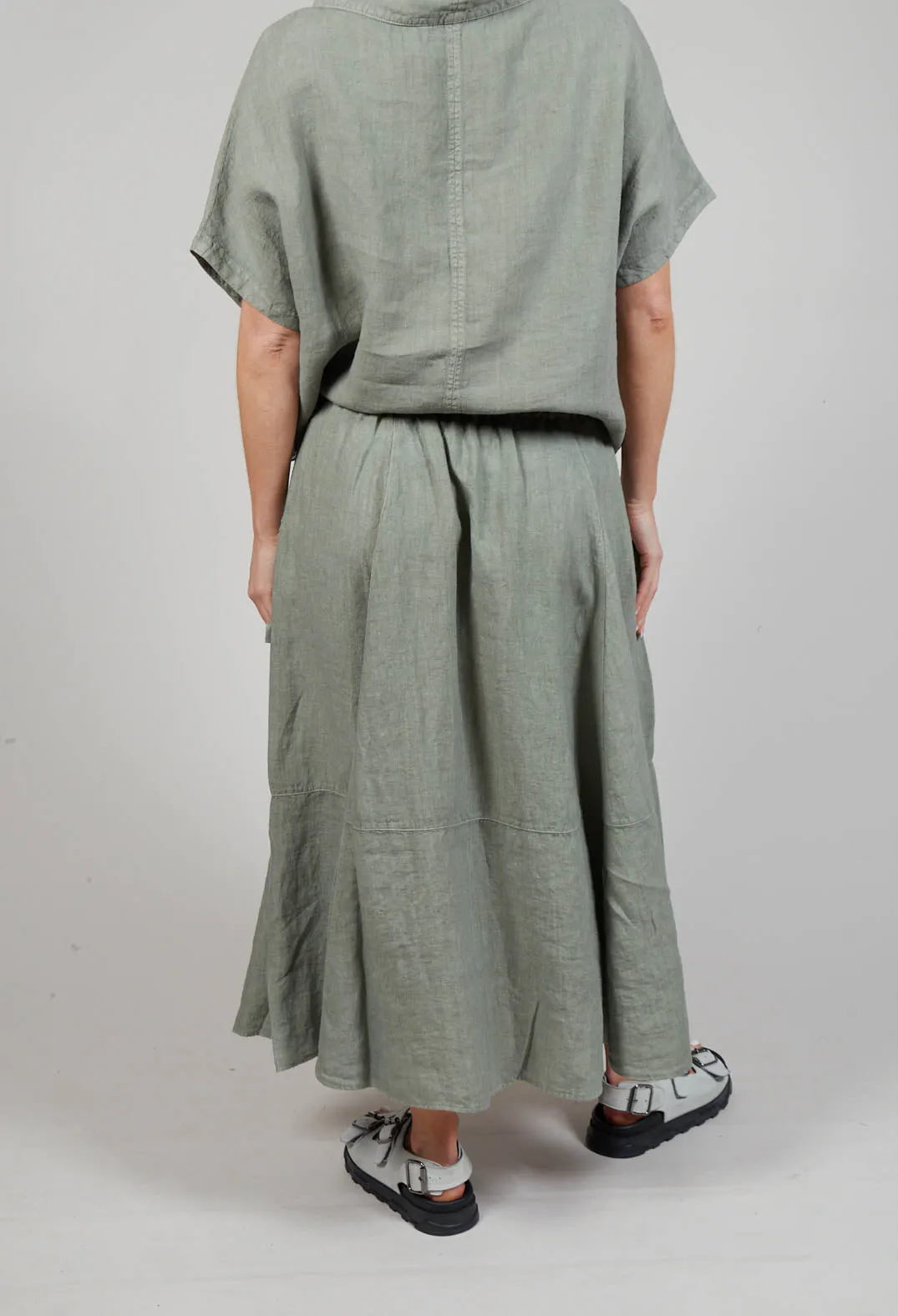 Gasita Skirt in Eucalyptus