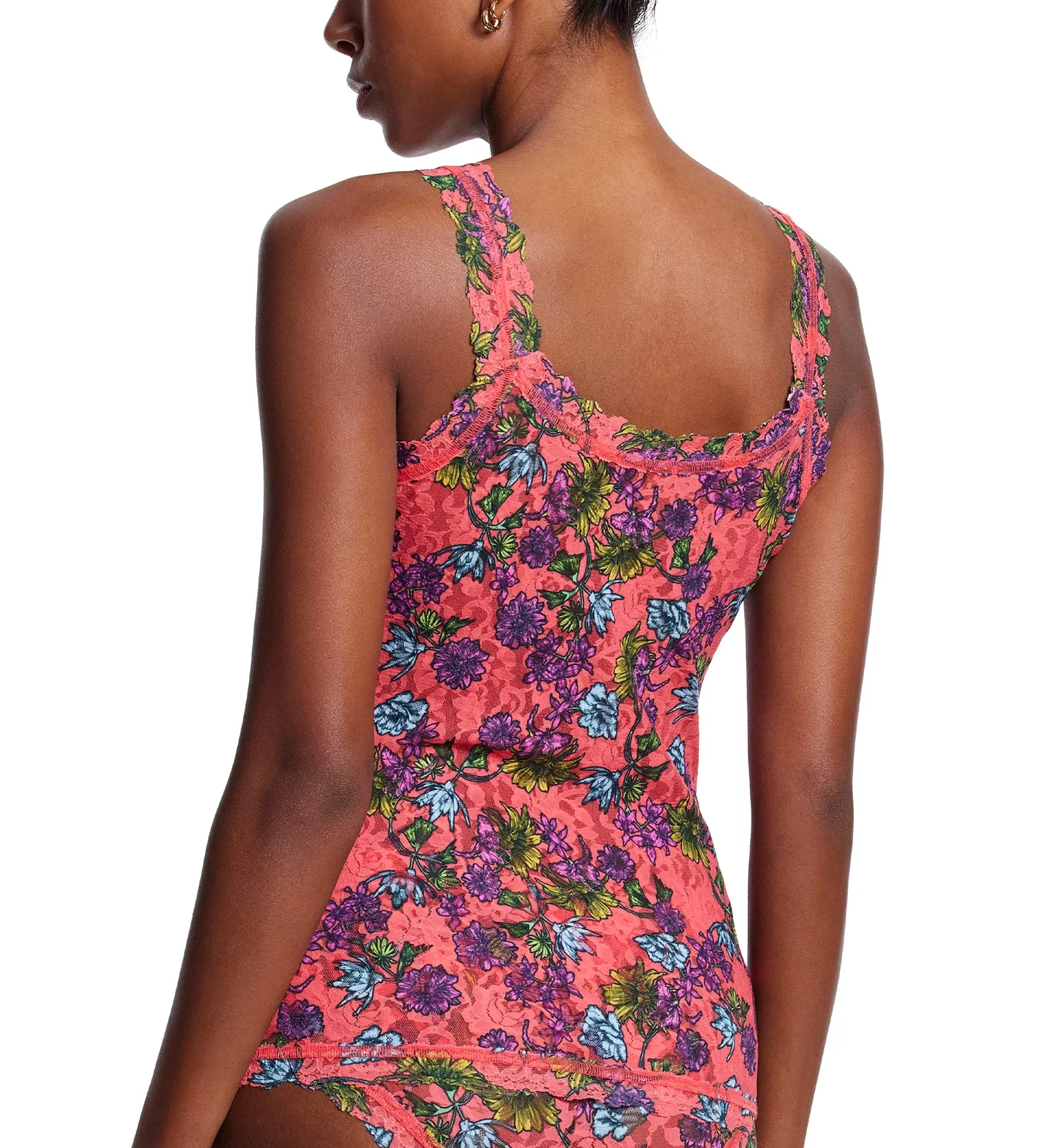 Hanky Panky Signature Lace Printed Unlined Camisole (PR1390L) - Wonderland Blooms