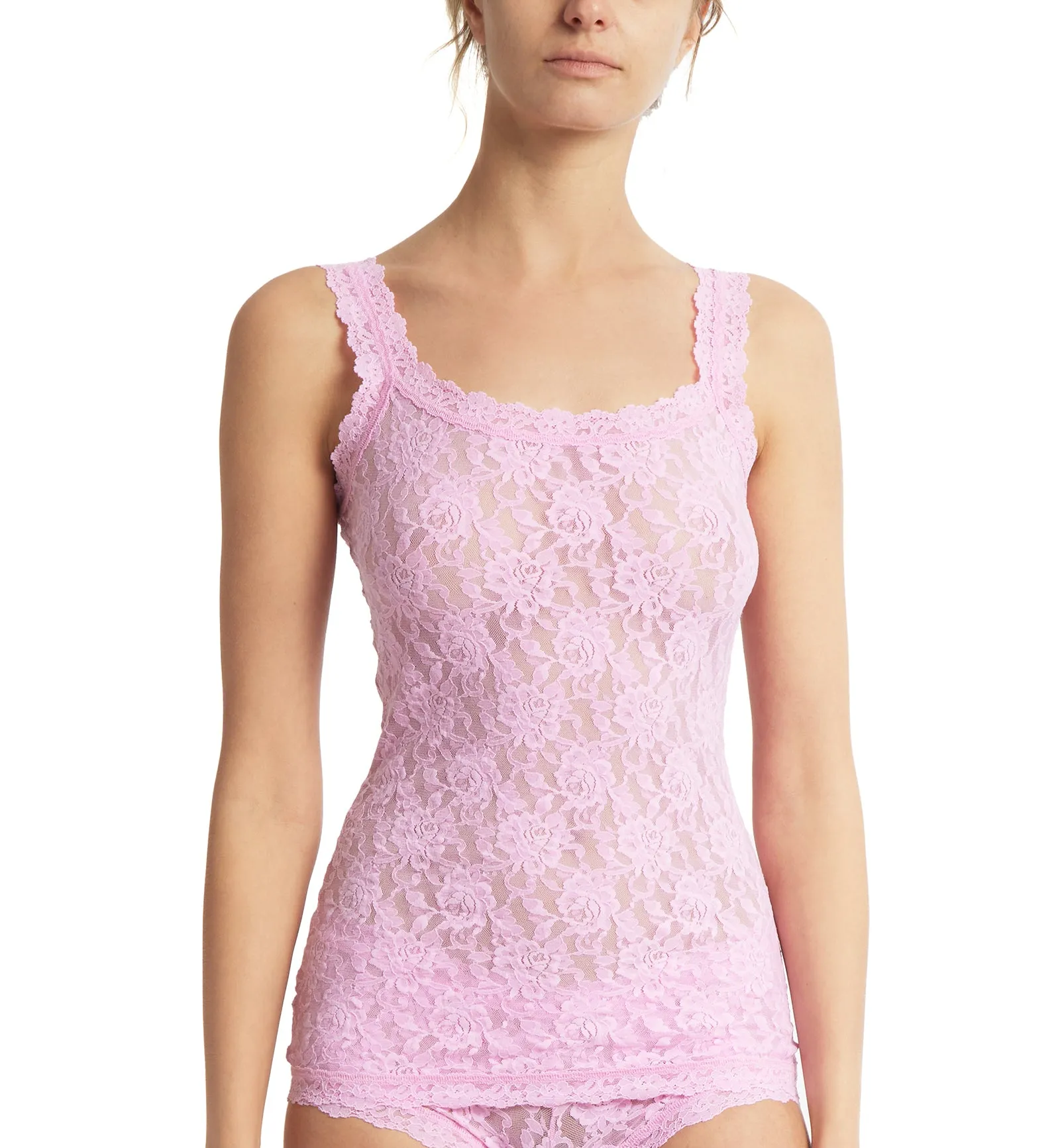 Hanky Panky Signature Lace Unlined Camisole (1390L) - Cotton Candy