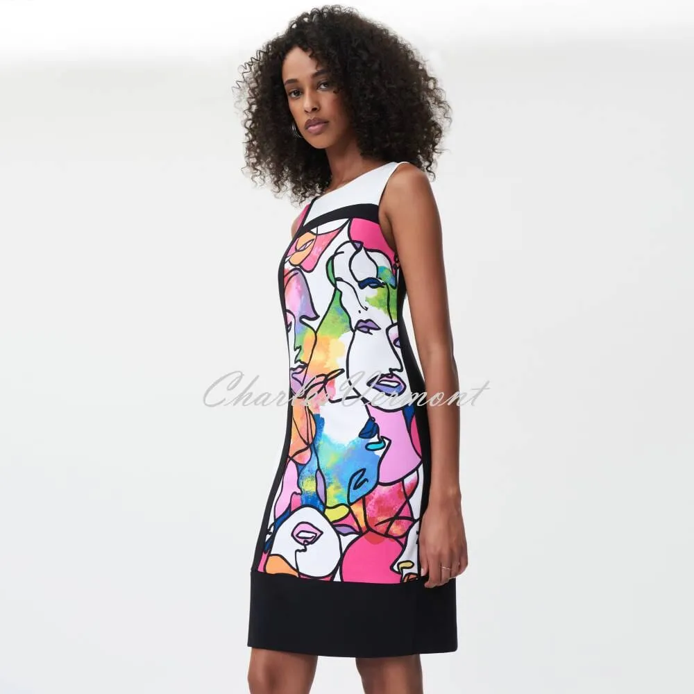 Joseph Ribkoff Face Print Dress - Style 232223