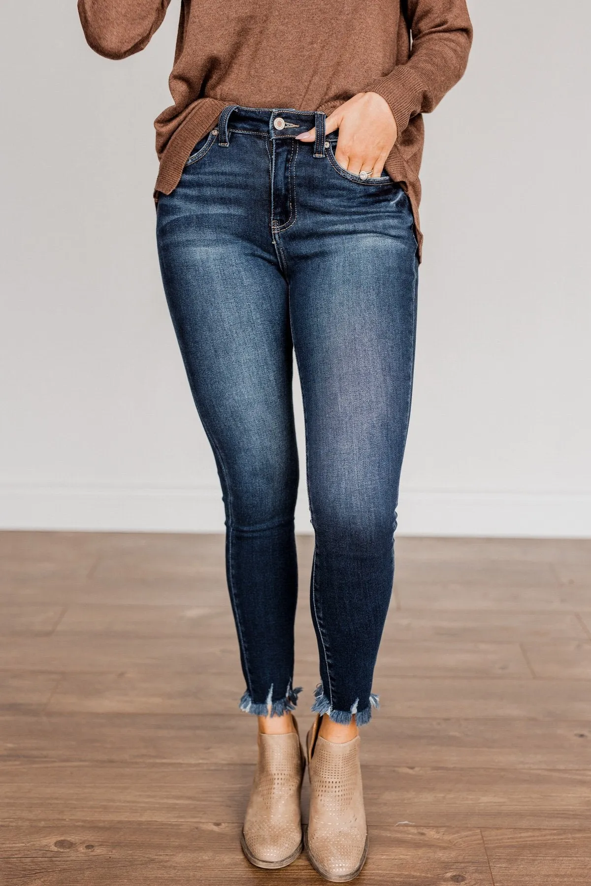 KanCan High-Rise Super Skinny- Emerie Wash