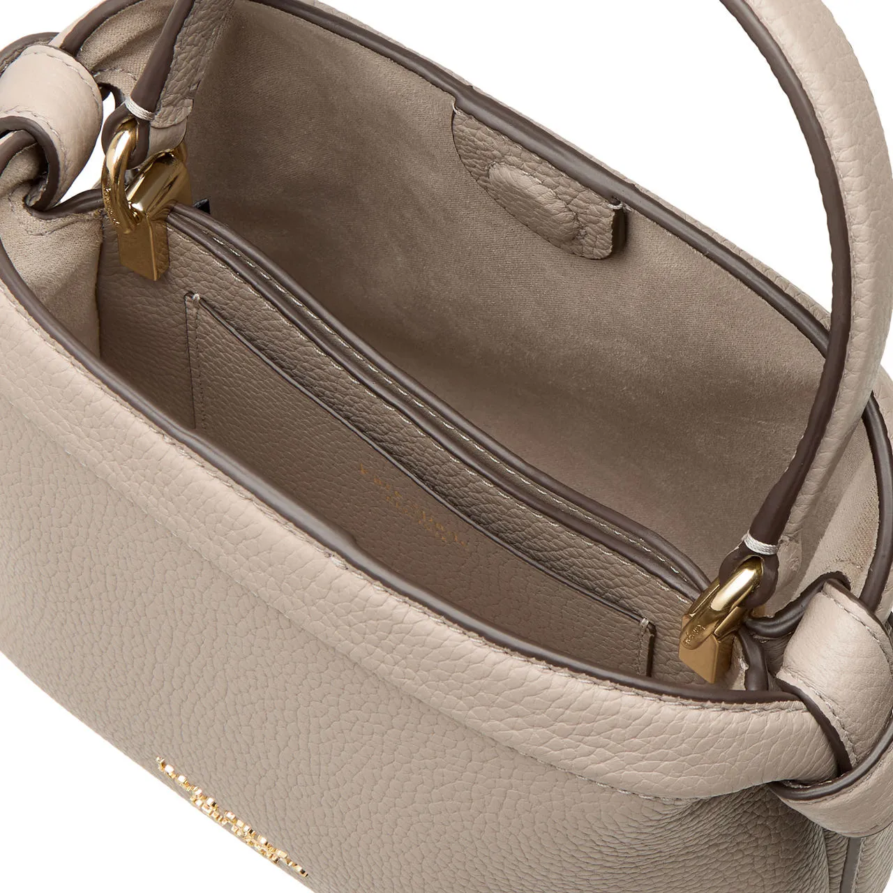 KATE SPADE NEW YORK Knott Mini Leather Crossbody Bag - Warm Taupe