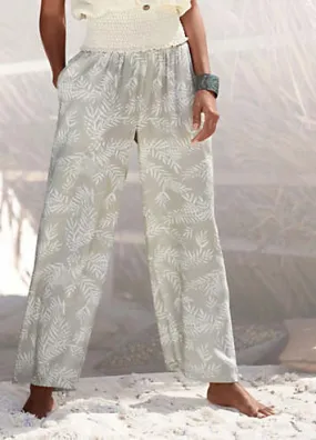 LASCANA Printed Palazzo Pants | Grattan