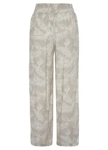 LASCANA Printed Palazzo Pants | Grattan