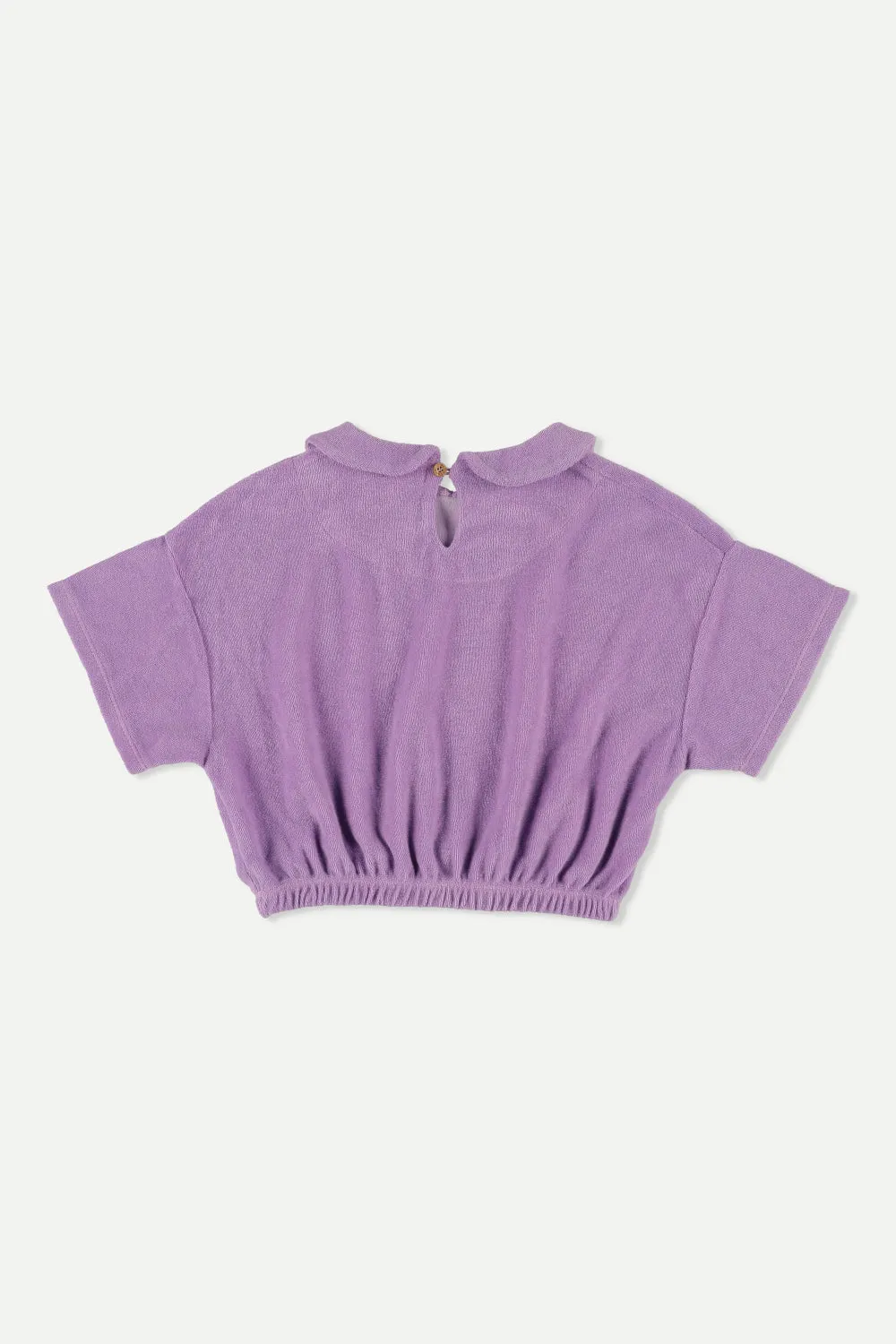 Lilac Towelling Top