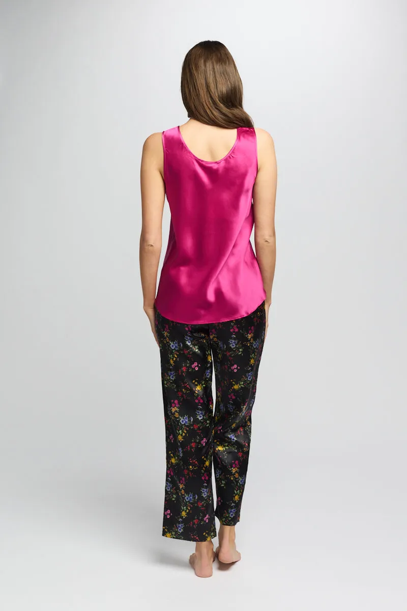 Love & Lustre - Mono Silk Camisole | Cerise