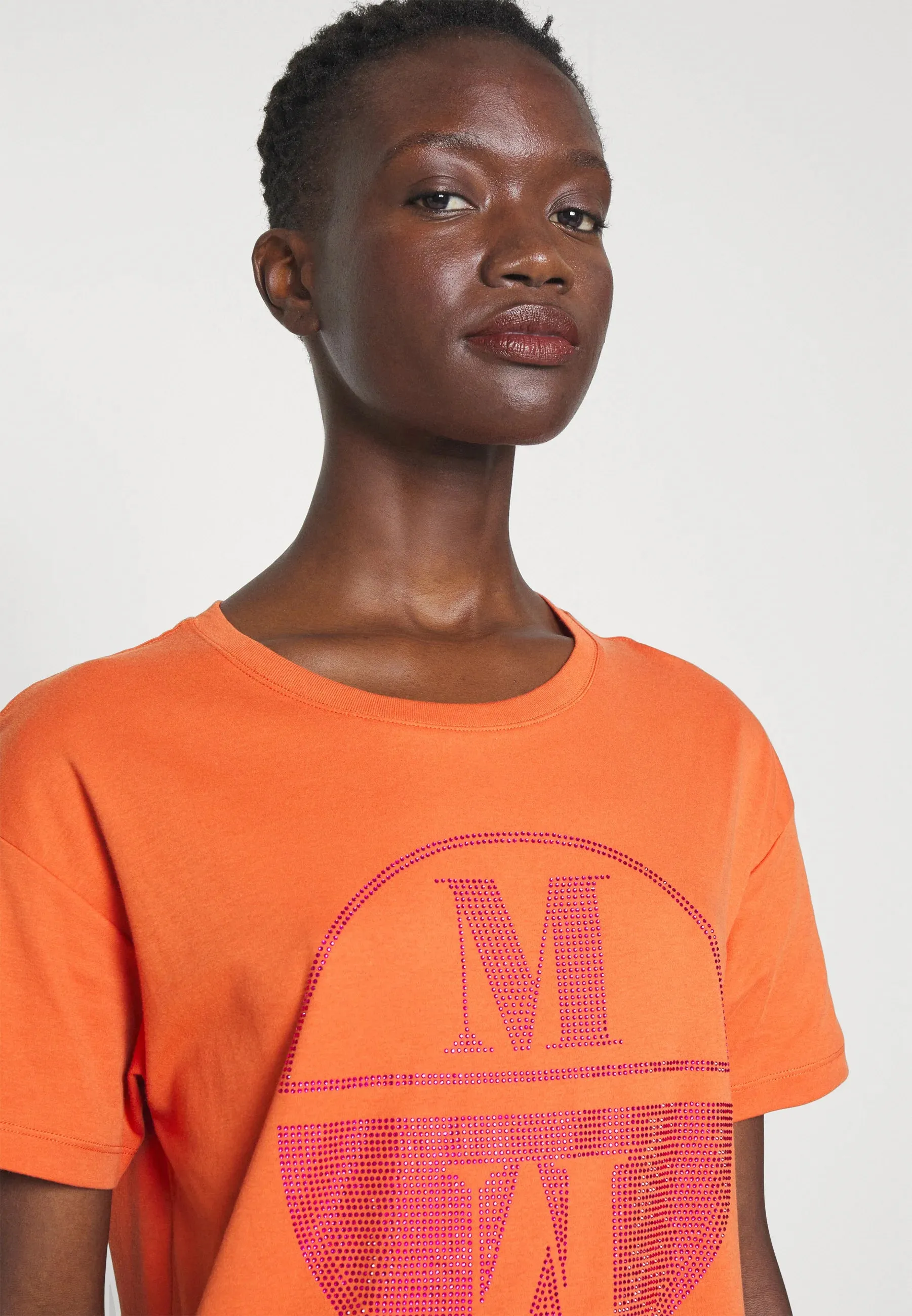 Mos Mosh - Vicci O-SS Tee Burnt Ochre