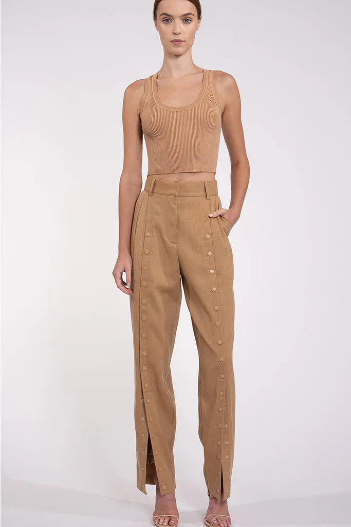 Nonchalant - Cyrus Pant - Sand