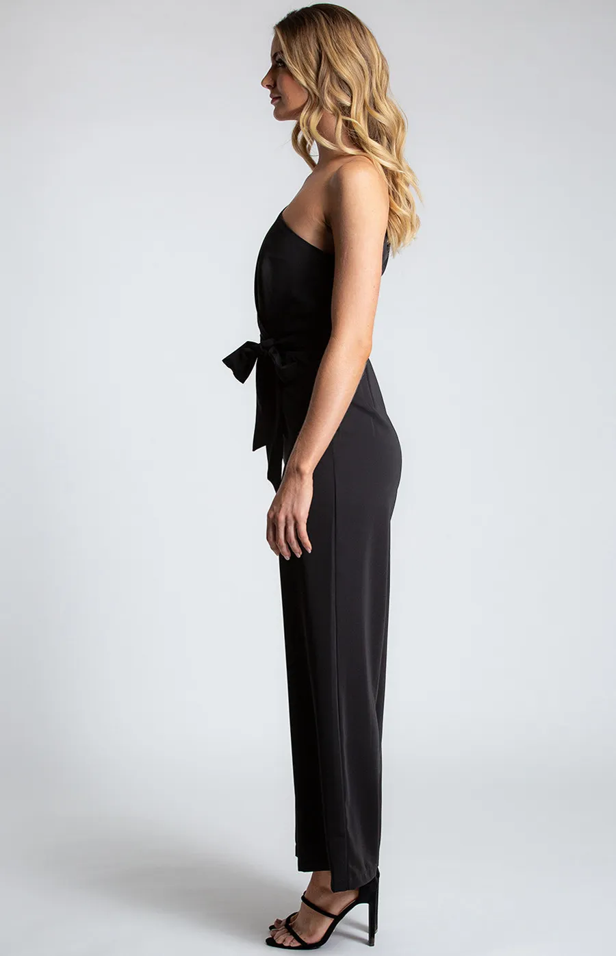 One Shoulder Thin Strap Jumpsuit (SJP411A)