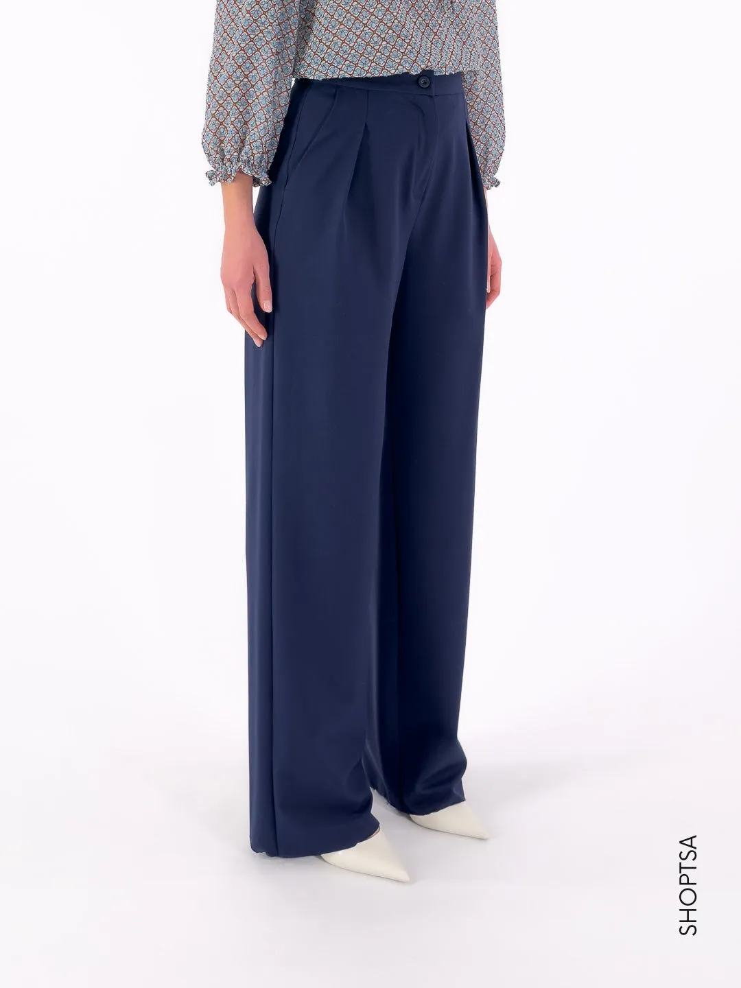 Pantalone wide leg gemini2 - EMME Marella