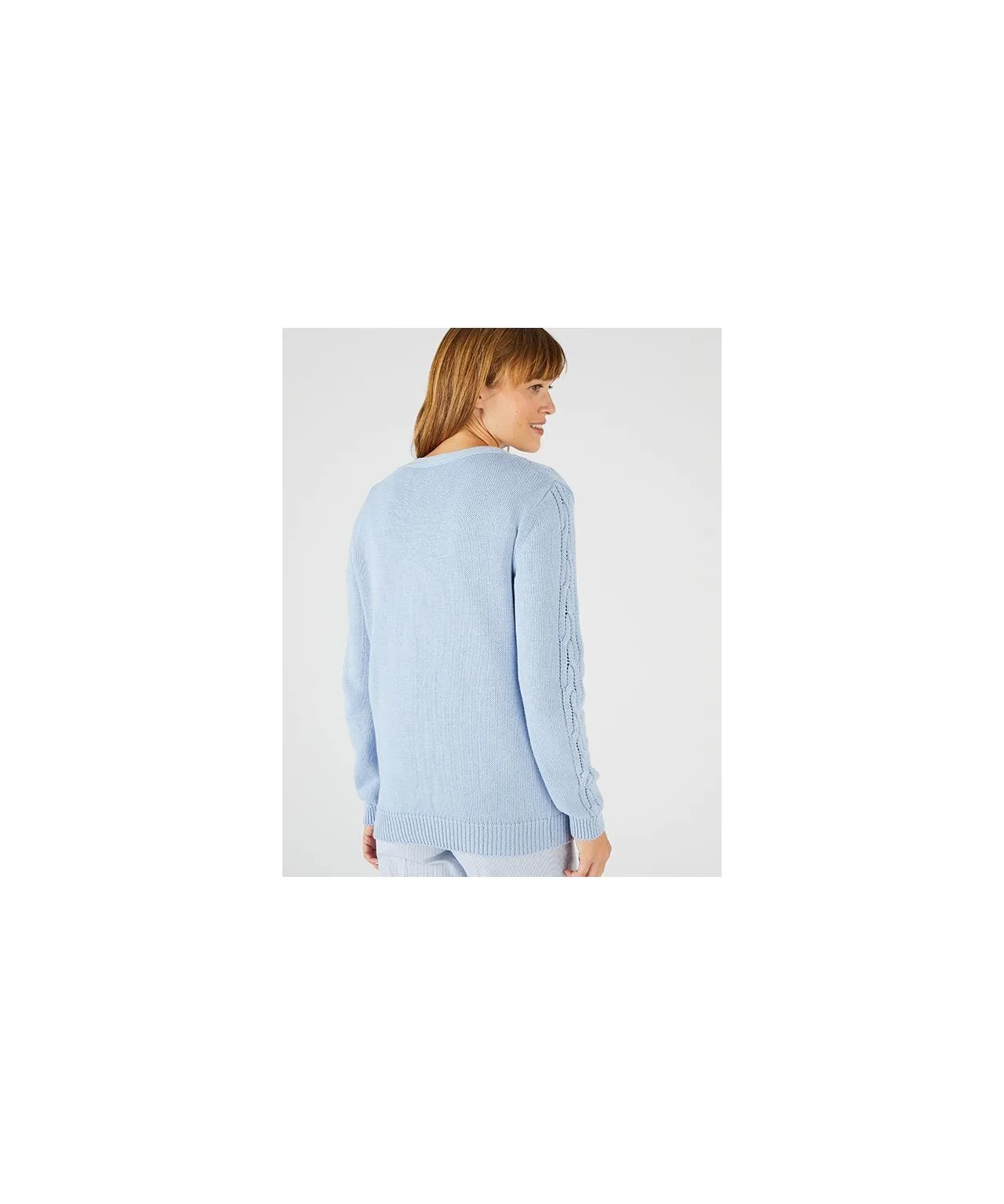 Pointelle Cardigan