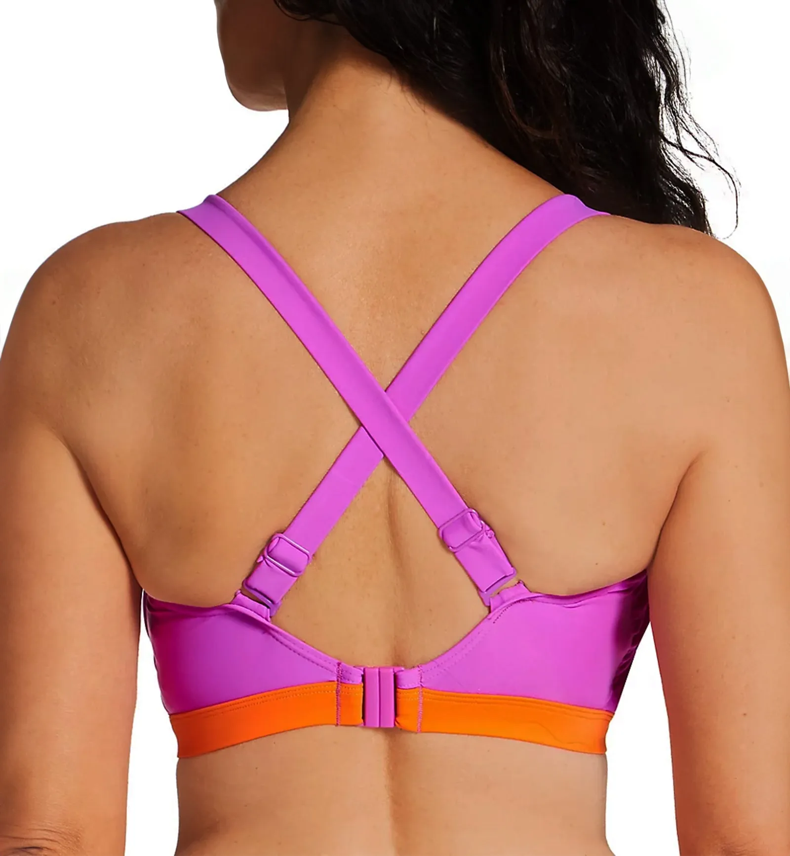 Pour Moi Color Block Hidden Wire Cami Swim Top (25201) - Multi