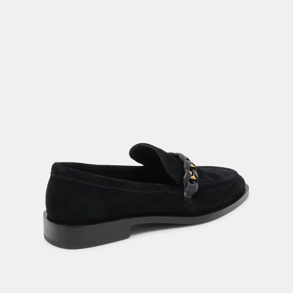 SALLIE FLATS ONYX SUEDE– Dolce Vita 6952240054338