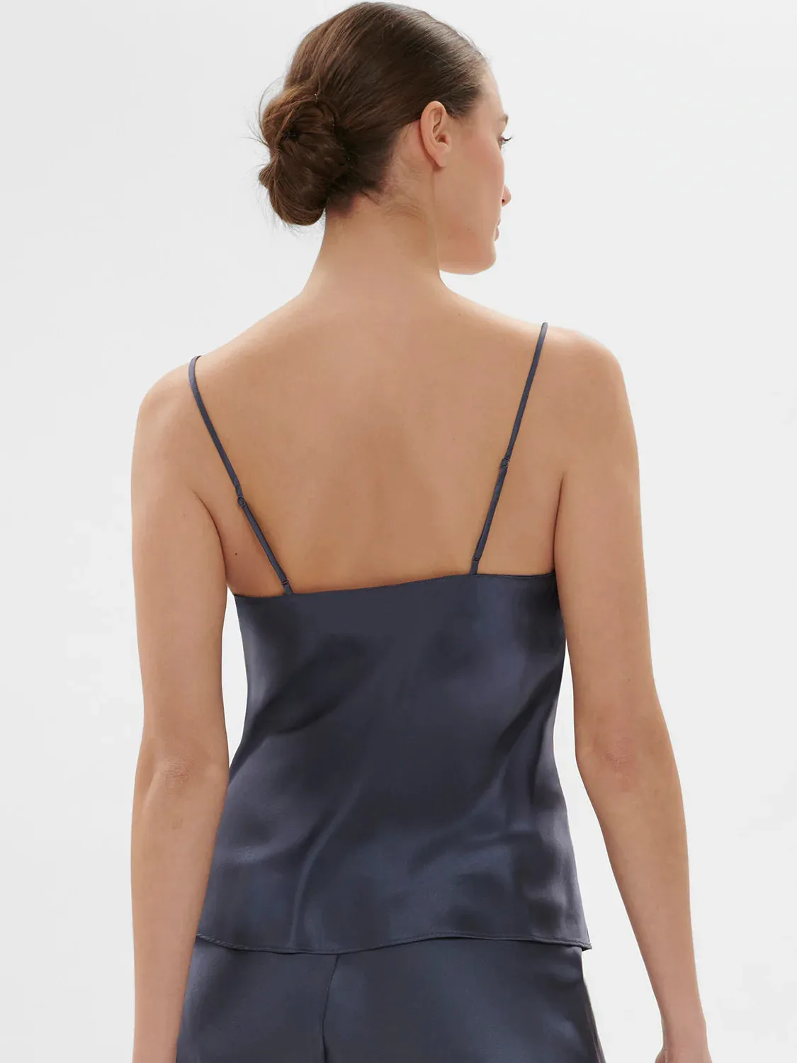 Simone Perele - Dream Silk Camisole | Cinder Blue