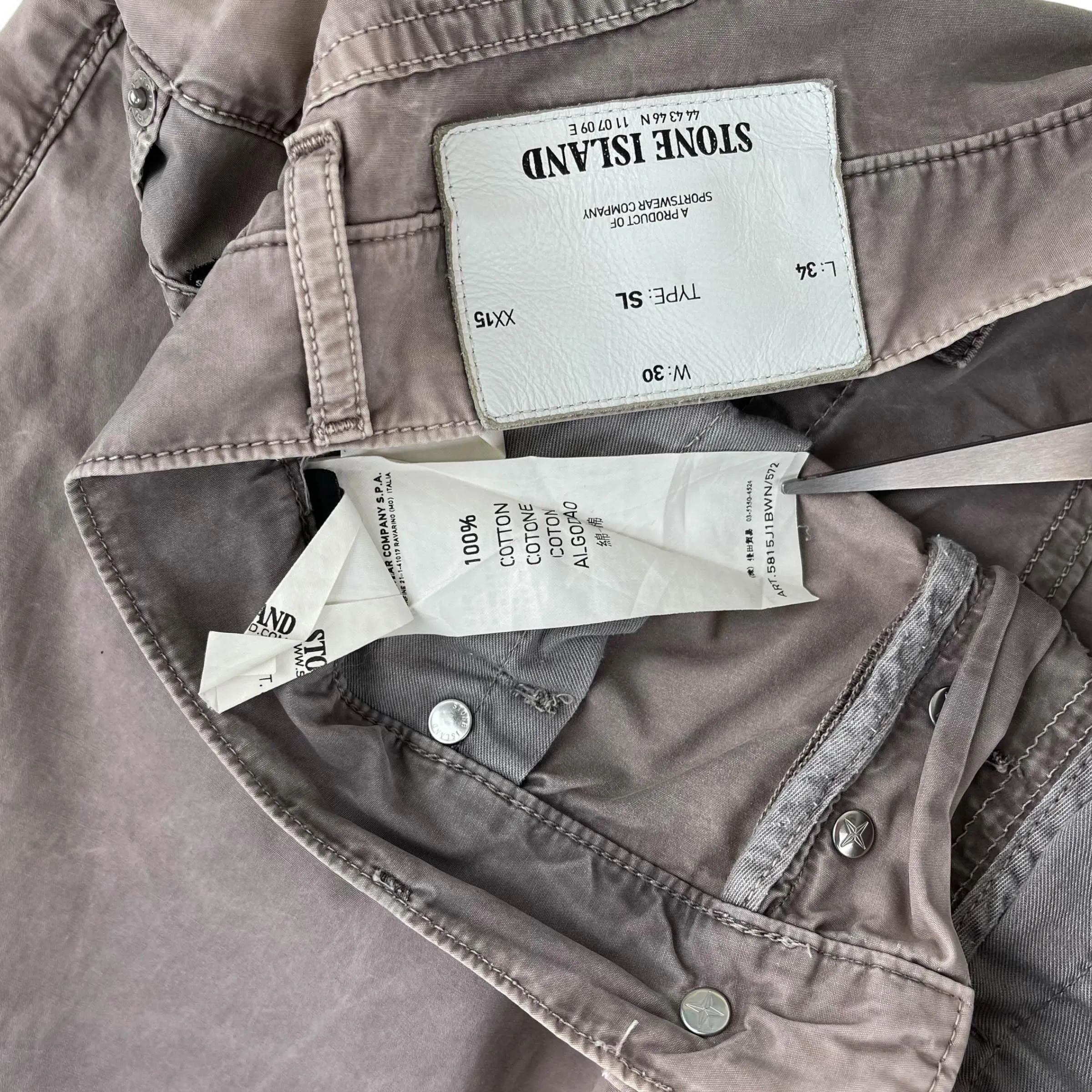 Stone Island Trousers (W30)