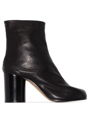 TABI LEATHER ANKLE BOOTS