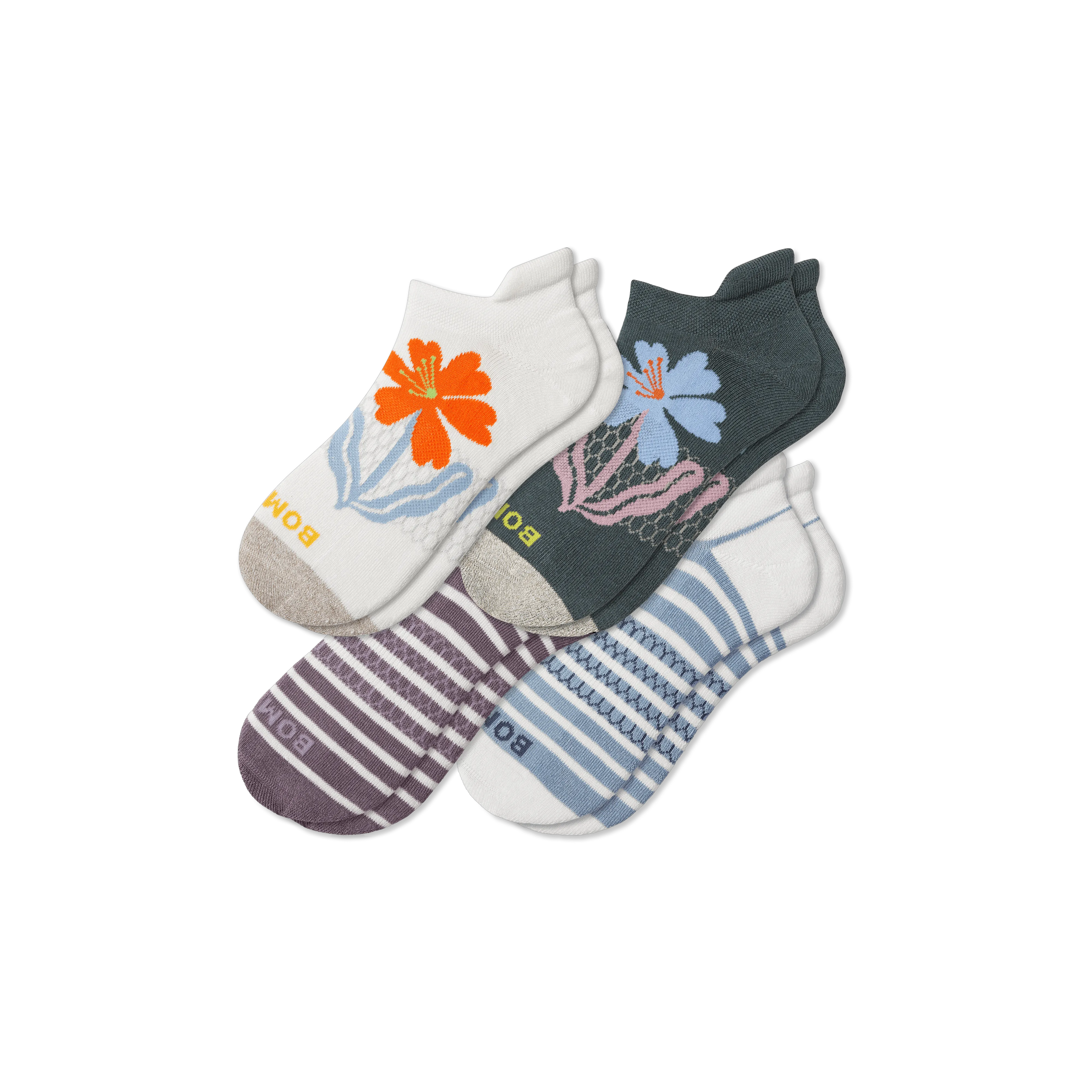 Women's Garden Party Ankle Sock 4-Pack